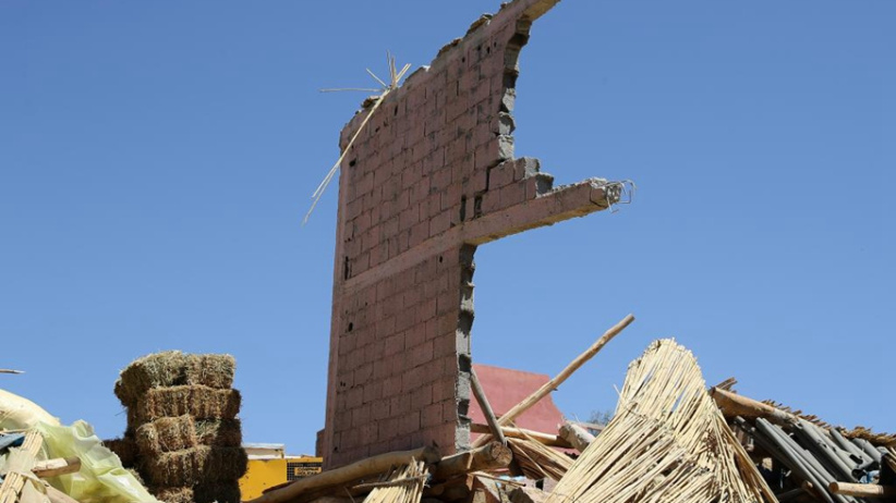 新華社記者探訪摩洛哥震中附近小鎮 衛星圖顯示損毀嚴重